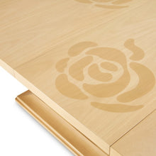 Load image into Gallery viewer, AICO Furniture Camellia Field Rectangular Pedestal Dining Table in Caramel
