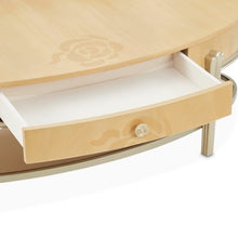 Load image into Gallery viewer, AICO Furniture Camellia Field Oval Cocktail Table in Caramel
