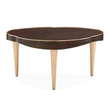 Load image into Gallery viewer, AICO Furniture Camellia Field Cocktail Table in Warm Pecan
