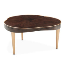 Load image into Gallery viewer, AICO Furniture Camellia Field Cocktail Table in Warm Pecan
