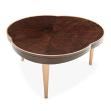 Load image into Gallery viewer, AICO Furniture Camellia Field Cocktail Table in Warm Pecan
