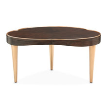 Load image into Gallery viewer, AICO Furniture Camellia Field Cocktail Table in Warm Pecan
