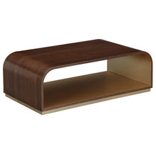 Load image into Gallery viewer, AICO Furniture Houston Cocktail Table in Walnut
