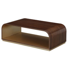 Load image into Gallery viewer, AICO Furniture Houston Cocktail Table in Walnut image
