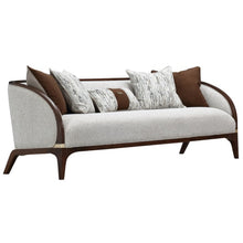 Load image into Gallery viewer, AICO Furniture Houston Sofa Pebble in Walnut image
