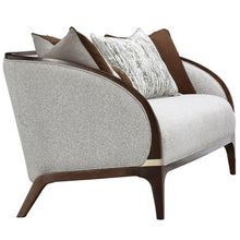 Load image into Gallery viewer, AICO Furniture Houston Sofa Pebble in Walnut
