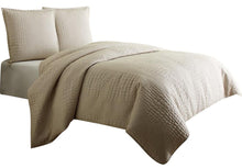 Load image into Gallery viewer, Dash 3-pc Queen Coverlet Set in Natural
