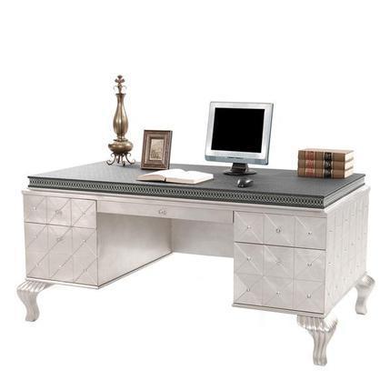 Hollywood Swank Desk in Caviar