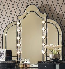 Load image into Gallery viewer, Hollywood Swank Vanity Mirror in Black Iguana
