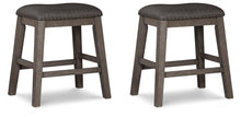 Load image into Gallery viewer, Caitbrook Counter Height Upholstered Bar Stool
