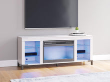 Load image into Gallery viewer, Brollevi 60&quot; TV Stand with Electric Fireplace
