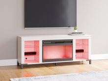 Load image into Gallery viewer, Brollevi 60&quot; TV Stand with Electric Fireplace
