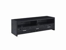 Load image into Gallery viewer, Alton 62&quot; 3-drawer TV Console Black Oak
