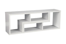 Load image into Gallery viewer, Velma Convertible TV Console and Bookcase White
