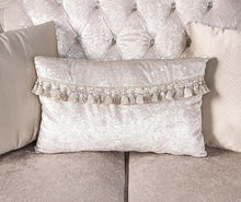 Load image into Gallery viewer, Acapulco White &amp; Espresso Sofa
