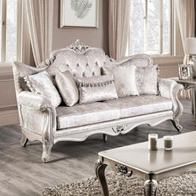 Load image into Gallery viewer, Acapulco White &amp; Espresso Sofa

