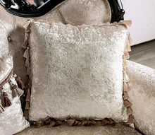 Load image into Gallery viewer, Acapulco White &amp; Espresso Sofa
