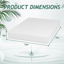 Load image into Gallery viewer, Forsythia 10&quot; Full Green Tea Gel Memory Foam
