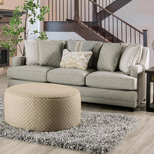 Load image into Gallery viewer, STEPHNEY Sofa, Gray/Gold
