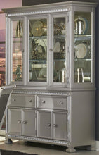 Load image into Gallery viewer, Bevelle Buffet with Hutch in Silver 1958-50-55
