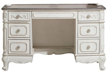 Load image into Gallery viewer, Cinderella Writing Desk in Antique White with Grey Rub-Through 1386NW-11
