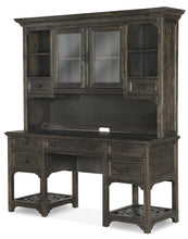 Load image into Gallery viewer, Magnussen Bellamy Desk Base in Peppercorn
