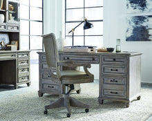 Load image into Gallery viewer, Magnussen Lancaster Fully Upholstered Swivel Chair in Dove Tail Grey
