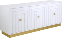 Load image into Gallery viewer, Cosmopolitan White Lacquer Sideboard/Buffet
