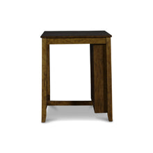 Load image into Gallery viewer, GIA 30&quot; COUNTER TABLE W/2 CHAIRS &amp; STG SHELF-BROWN
