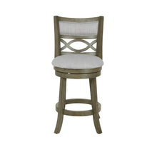 Load image into Gallery viewer, MANCHESTER 24&quot; COUNTER STOOL-ANT GRAY W/FABRIC SEAT
