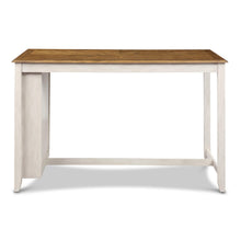 Load image into Gallery viewer, AMY 60&quot; COUNTER TABLE+CHAIRS W/STG (5 PC) -2 TONE BISQUE
