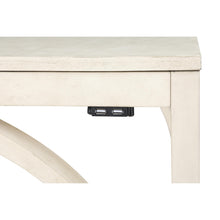 Load image into Gallery viewer, BELLA COUNTER TABLE &amp; 2 STOOLS -2 TONE BISQUE
