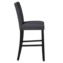 Load image into Gallery viewer, CRISPIN GRANITE GRAY BAR CHAIR- (2/Ctn)
