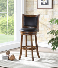 Load image into Gallery viewer, BRISTOL 29&quot; BAR STOOL-DK BROWN W/PU SEAT
