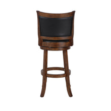 Load image into Gallery viewer, BRISTOL 29&quot; BAR STOOL-DK BROWN W/PU SEAT
