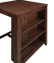 Load image into Gallery viewer, GIA 30&quot; COUNTER TABLE W/2 CHAIRS &amp; STG SHELF-CHERRY
