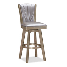 Load image into Gallery viewer, JAZZ 30&quot; SWIVEL BAR STOOL-PEARL/GOLD
