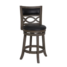 Load image into Gallery viewer, MANCHESTER 24&quot; COUNTER STOOL-ANT GRAY W/PU SEAT
