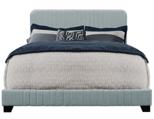 Load image into Gallery viewer, Pulaski ACH All-In-One Queen Channeled Bed in Blue
