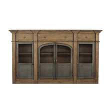 Load image into Gallery viewer, Pulaski Metal Door Light Oak Sideboard
