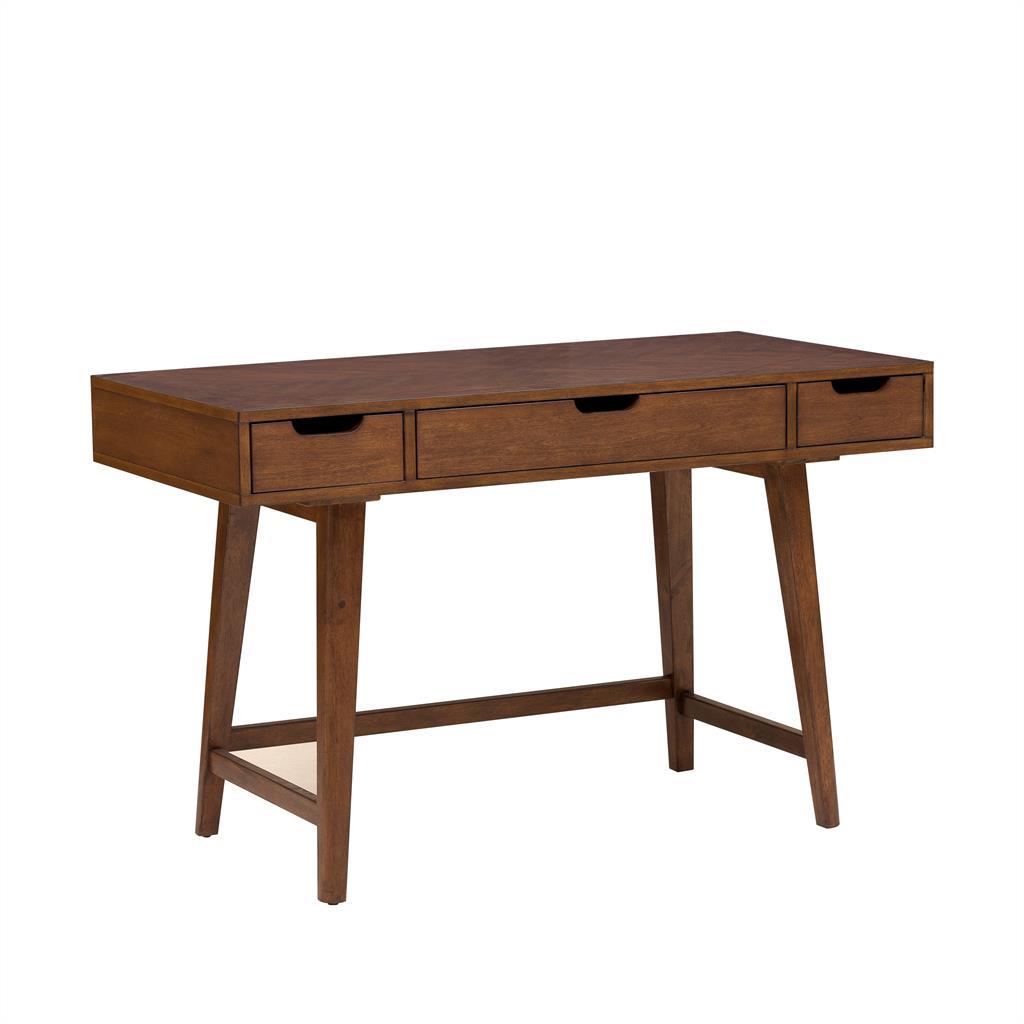 Pulaski Mid-Century Writing Desk in Brown