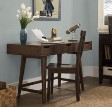Load image into Gallery viewer, Pulaski Mid-Century Writing Desk in Brown
