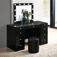 Load image into Gallery viewer, Crown Mark Furniture Morgan Vanity in Black B4851BK
