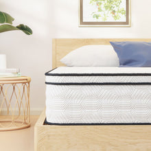 Load image into Gallery viewer, Salvia 12&quot; Full Hybrid Pocket Coil Mattress
