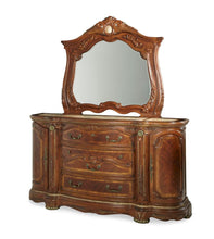 Load image into Gallery viewer, AICO Cortina Mirror in Honey Walnut
