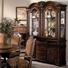 Load image into Gallery viewer, Crown Mark Neo Renaissance Buffet with Hutch in Warm Brown 2400BH image
