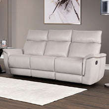 Load image into Gallery viewer, Bienne Sofa Manual Recliner White &amp; Black

