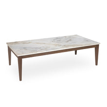 Load image into Gallery viewer, AICO Balboa Rectangular Cocktail Table in Warm Walnut
