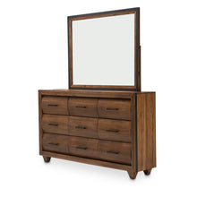 Load image into Gallery viewer, AICO Brooklyn Walk Mirror in Burnt Umber
