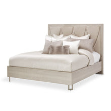 Load image into Gallery viewer, AICO Marin Queen Panel Bed in Greige image
